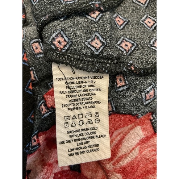 Free People‎ Sunset Blvd Floral Romper Size XS - Boho - Picture 9 of 10